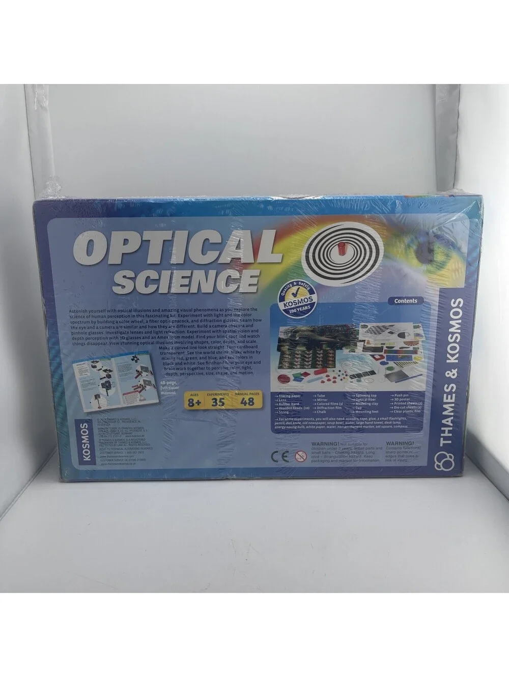 Thames & Kosmos Optical Science Experiment Kit Educational NEW 35 Experiments
